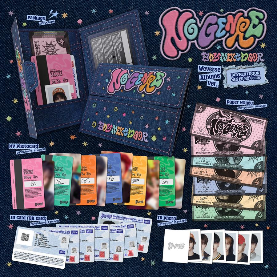 BOYNEXTDOOR Weverse ユニバ 特典 コンプ セット BOYNEXTDOOR ユニバ 特典 ラキドロ トレカ コンプセット 13枚