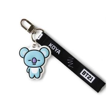 BTS 公式グッズ BT21 TRAVEL WRIST STRAP トラベル リストストラップ