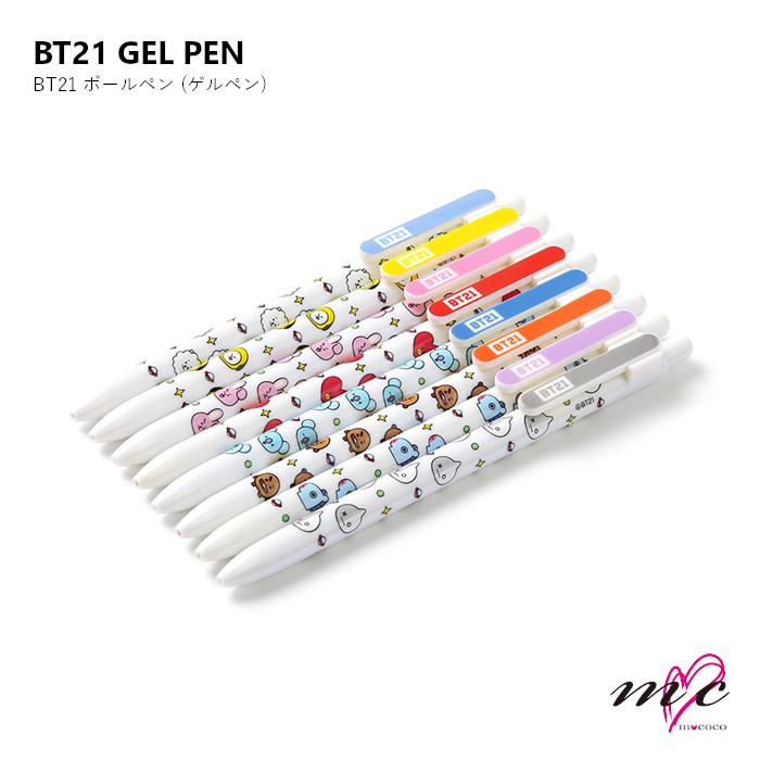 BTS 公式グッズ BT21 GEL PEN ジェルペン バンタン K-POP 韓国
