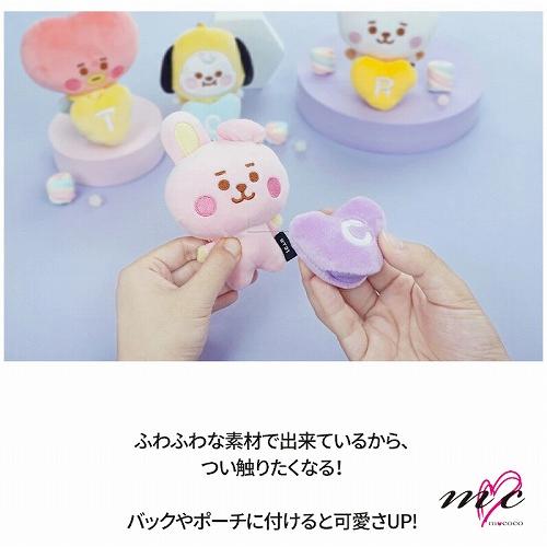 BTS 防弾少年団 BT21 公式グッズ REEL KEY HOLDER リールキーホルダー