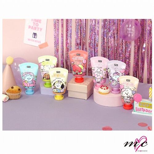 BTS 防弾少年団 BT21 公式グッズ PERFUMED HAND CREAM VER.2