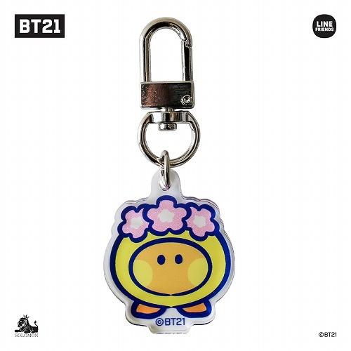 BTS 防弾少年団 BT21 公式グッズ minini ACRYLIC KEY RING SUMMER VER