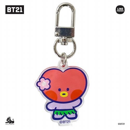 BTS 防弾少年団 BT21 公式グッズ minini ACRYLIC KEY RING SUMMER VER