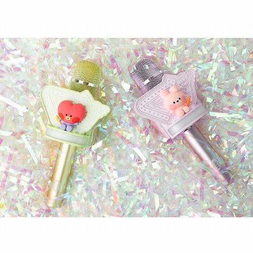 ★未使用★BT21 マイク ミニスピーカー ワイヤレスイヤホン ジョングク BTS 防弾少年団 BT21 minini 公式グッズ WIRELESS MIC SPEAKER
