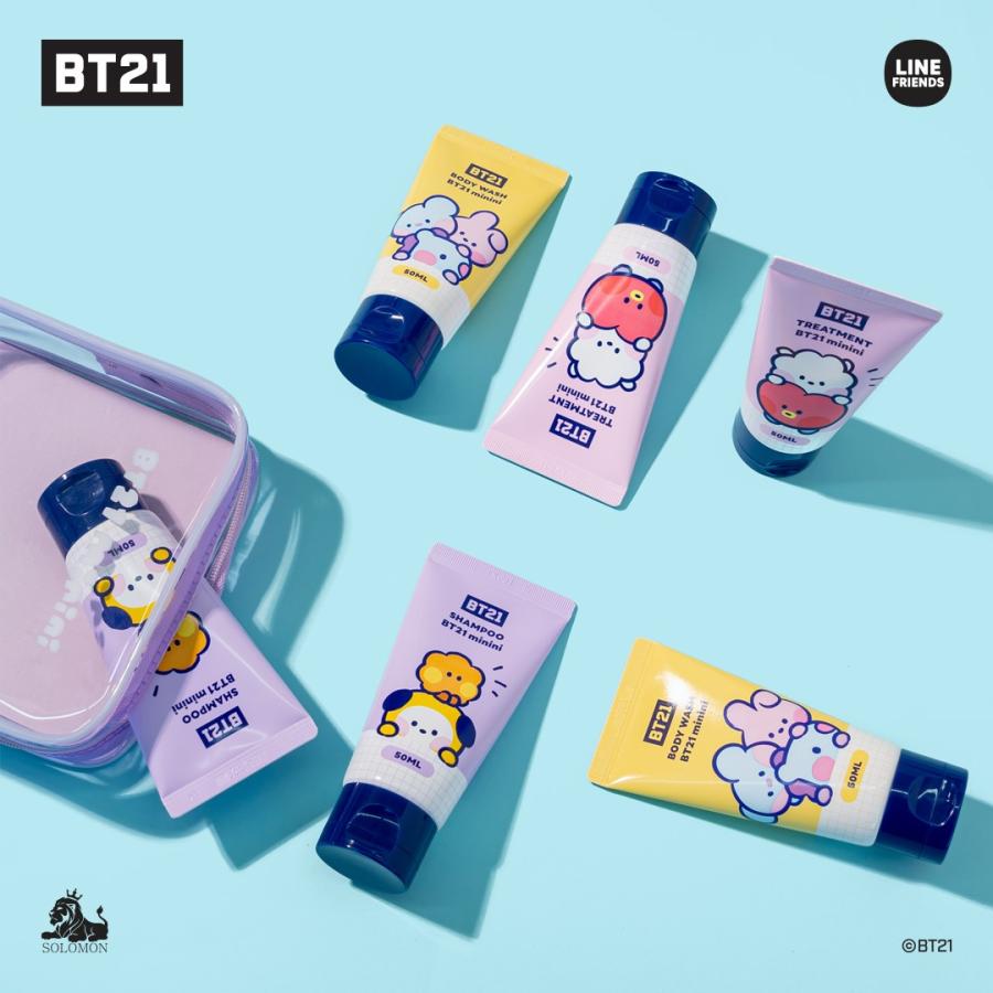 BTS 防弾少年団 BT21 公式グッズ minini トラベルキット 旅行 バンタン