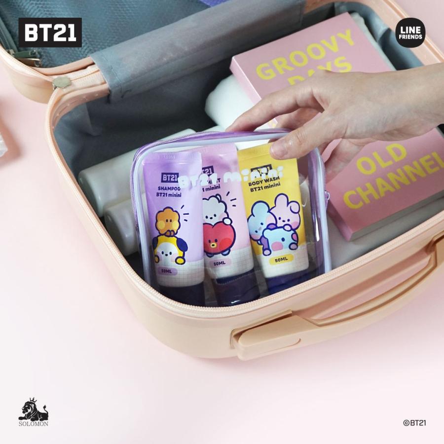 BTS 防弾少年団 BT21 公式グッズ minini トラベルキット 旅行 バンタン