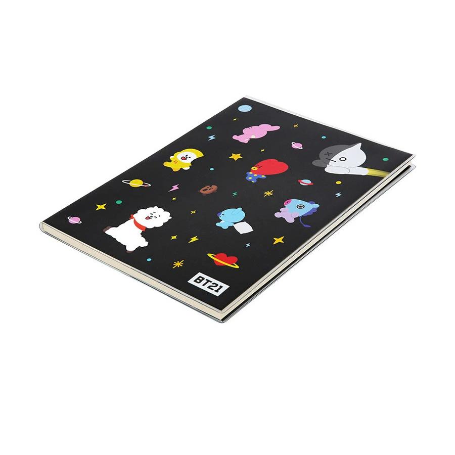 BTS 公式グッズ BT21 SCHOOLING NOTEBOOK SET スクーリングノートブック ノート K-POP 韓国 : エムココ ...
