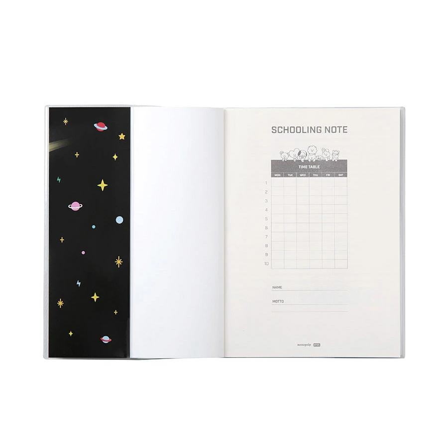 BTS 公式グッズ BT21 SCHOOLING NOTEBOOK SET スクーリングノート