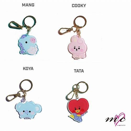 BTS 防弾少年団 BT21 公式グッズ BABY ACRYLIC KEY RING アクリル