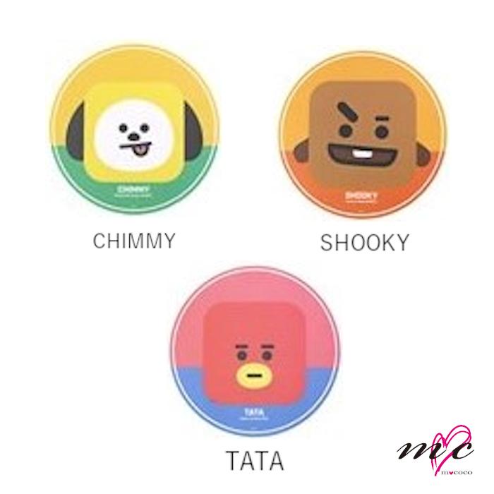 BTS 防弾少年団 BT21 公式グッズ PVC MOUSE PAD マウスパット PC バンタン K-POP 韓国｜mcoco｜10