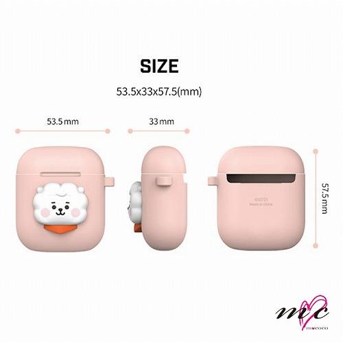 BTS 防弾少年団 BT21 公式グッズ AIRPODS CASE エアポッズケース BTS 防弾少年団 BT21 公式グッズ AIRPODS CASE エアポッズケース
