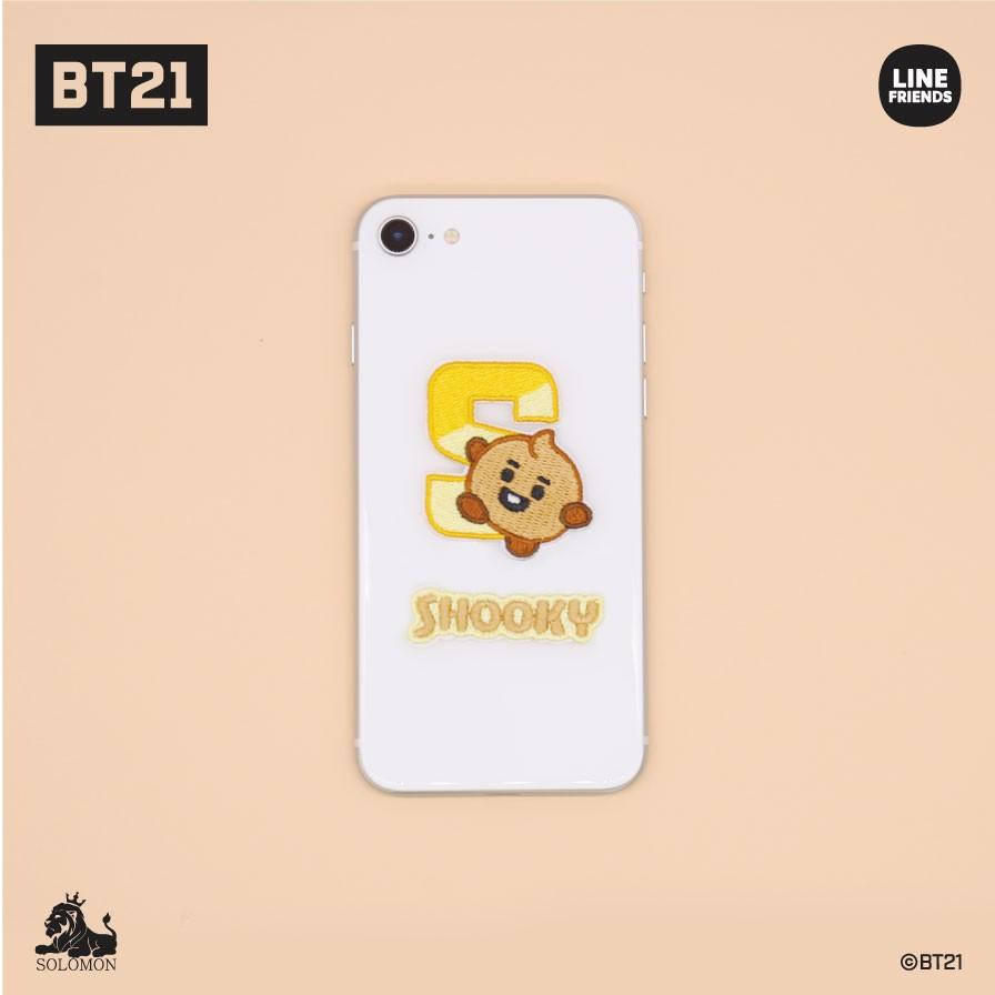 BTS 防弾少年団 BT21 公式グッズ MOBILE WAPPEN STIKER ワッペン