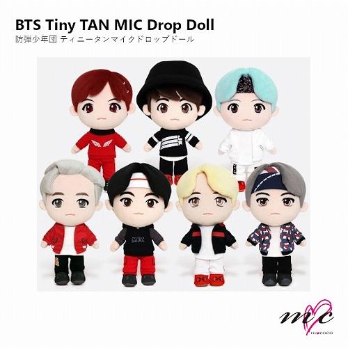 BTS 防弾少年団 公式グッズ 【Tiny TAN MIC Drop Doll】 |K-POP