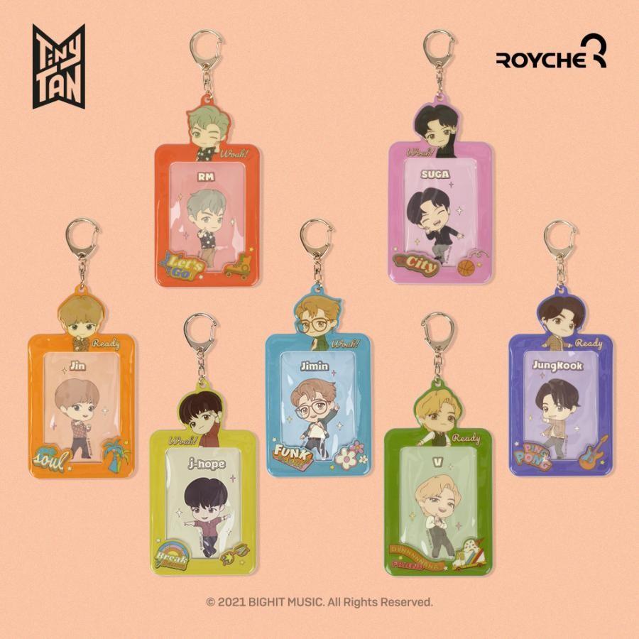 BTS 防弾少年団 公式グッズ 【TinyTAN PHOTO CARD KEY HOLDER