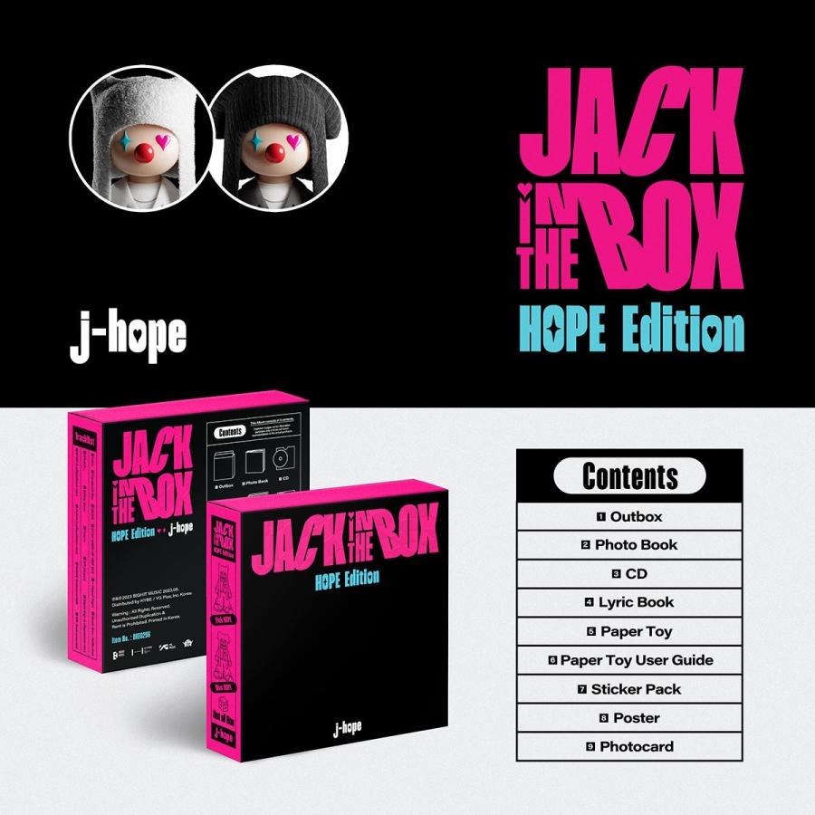 BTS 防弾少年団 公式グッズ J-HOPE Jack In The Box HOPE BTS 防弾少年団 公式グッズ J-HOPE Jack In The Box HOPE