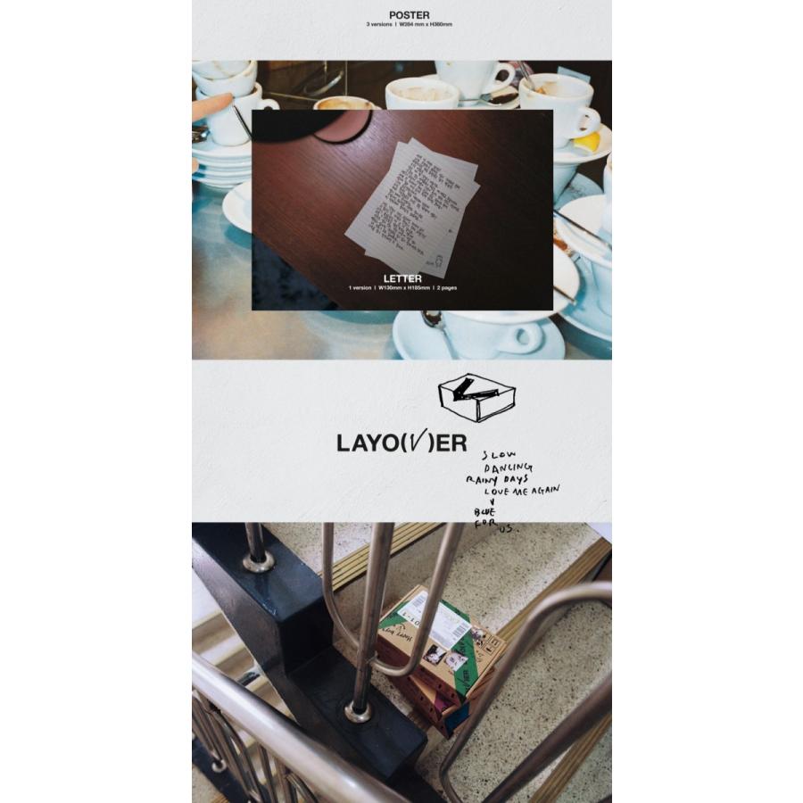 バージョン選択可] BTS 防弾少年団 公式グッズ V Layover CD