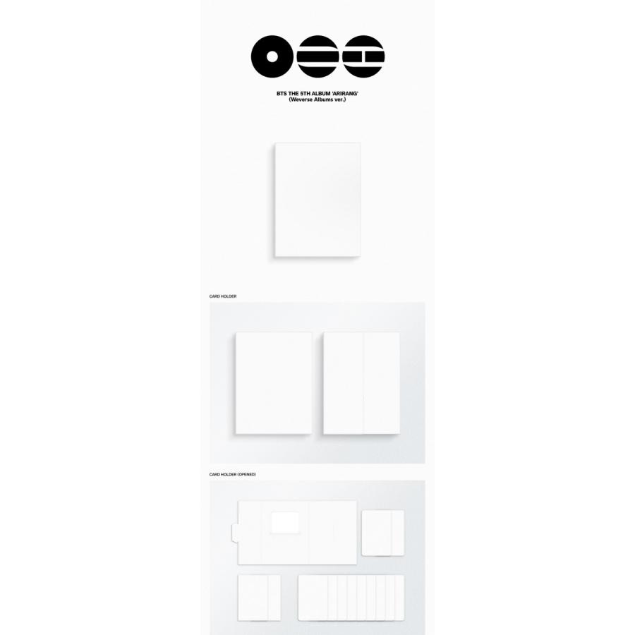 予約販売】 BTS 防弾少年団 公式グッズ ARIRANG (Weverse Albums ver