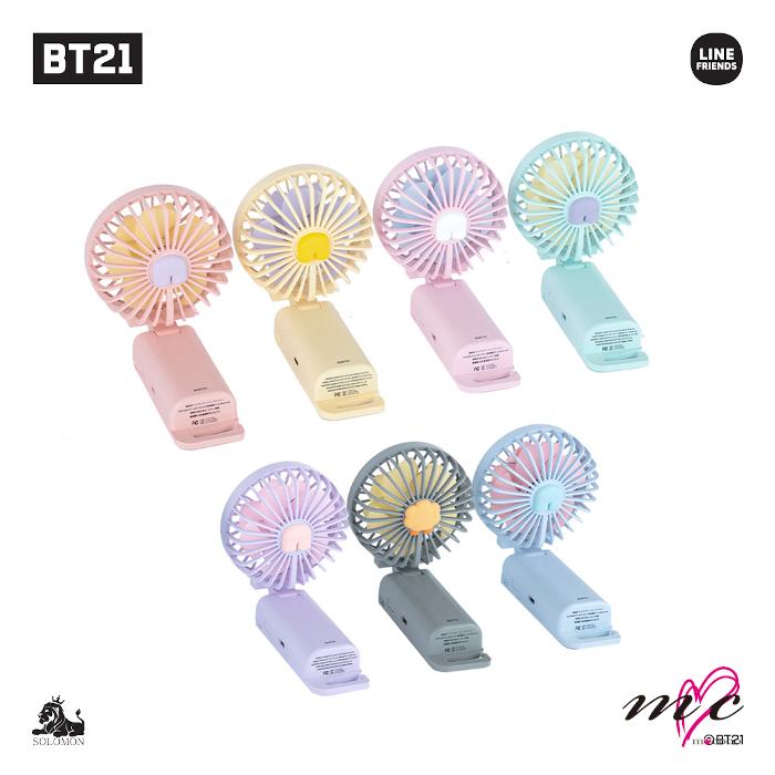 BTS 防弾少年団 BT21 公式グッズ minini デュアルブレード HANDY FAN