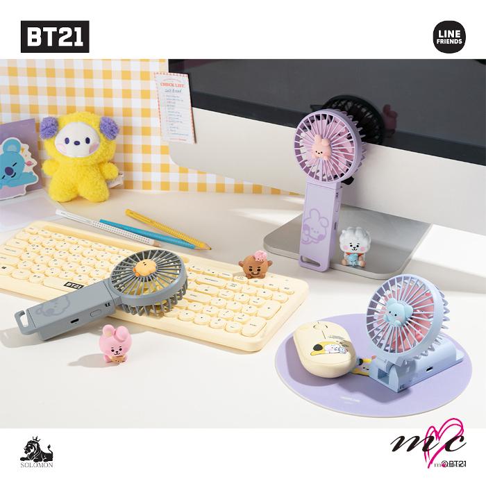 BTS 防弾少年団 BT21 公式グッズ minini デュアルブレード HANDY FAN ミニ 扇風機 携帯扇風機 せんぷうき ハンディファン |K-POP｜mcoco｜10