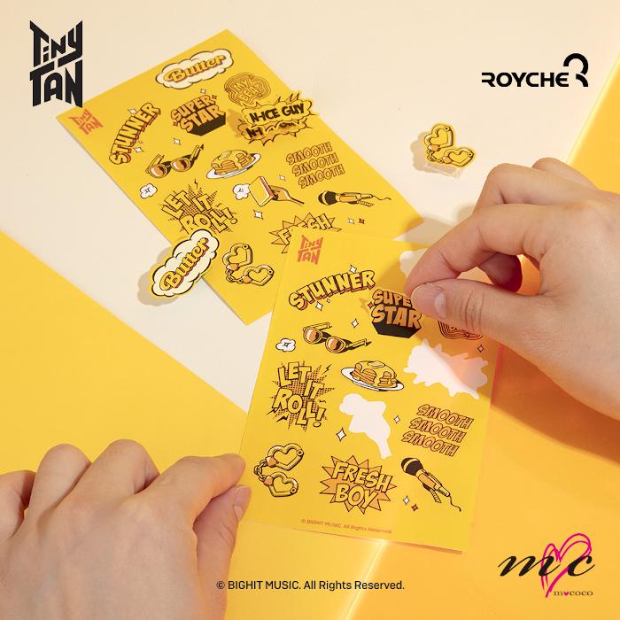 BTS 防弾少年団 公式グッズ TinyTAN Butter MINI HANDY FAN 扇風機