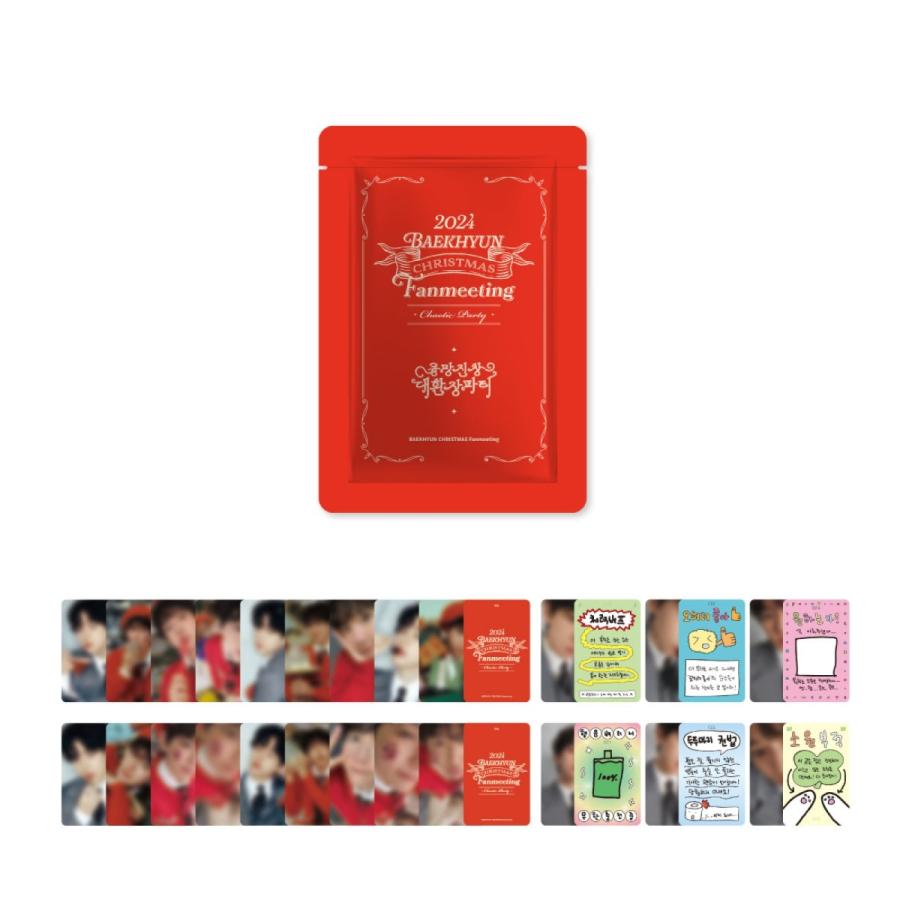 BAEKHYUN 公式グッズ TRADING CARD トレーディングカード / 2024