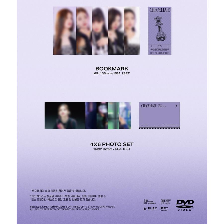 ITZY 公式グッズ 2022 THE 1ST WORLD TOUR 'CHECKMATE' in SEOUL DVD