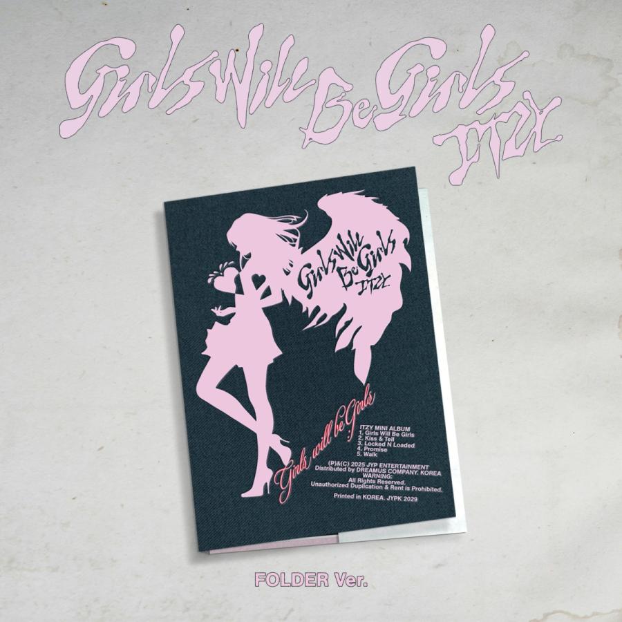 ITZY 公式グッズ Girls Will Be (Folder Ver.) CD イッチ