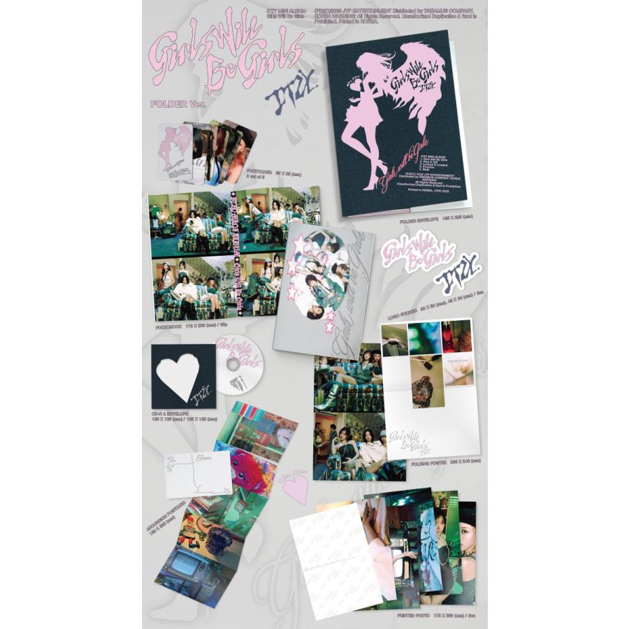 ITZY 公式グッズ Girls Will Be (Folder Ver.) CD イッチ