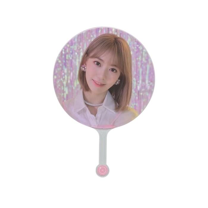 IZ*ONEキムチェウォンセット ぬいぐるみ うちわ LE SSERAFIM - IZ*ONE キムチェウォン 団扇の通販 by shop｜ル