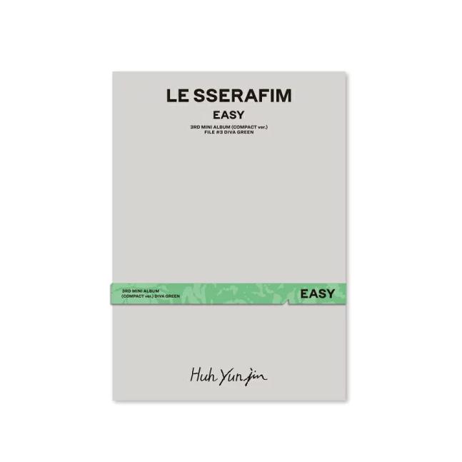 【新品未開封】LESSERAFIM アルバム「EASY」3形態セット　×3 新品未開封 LE SSERAFIM ルセラ EASY 通常盤 3形態セット ②