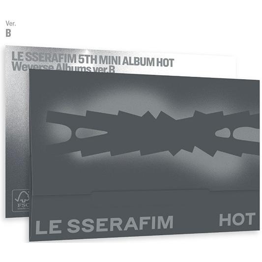 LE SSERAFIM 公式グッズ HOT (weverse albums ver.) / 5TH MINI LE SSERAFIM 公式グッズ HOT (weverse albums ver.) / 5TH MINI