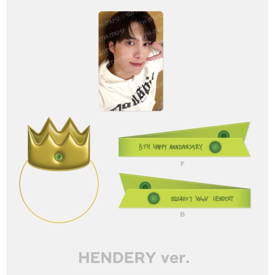 Way V 公式グッズ 5TH ANNIVERSARY DOLL PROP SET / 2024 WayV MD