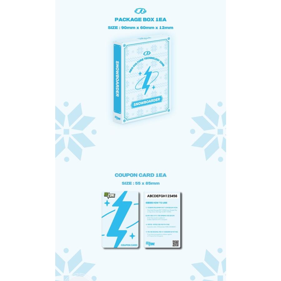 NCT 公式グッズ ZONE COUPON CARD SNOWBOARDER ver. エヌシーティー
