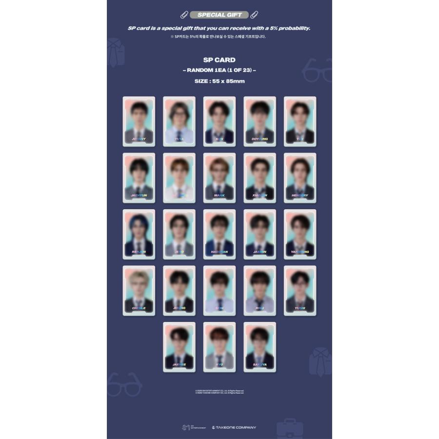 NCT 公式グッズ ZONE COUPON CARD OFFICE WORKER ver. エヌシーティー