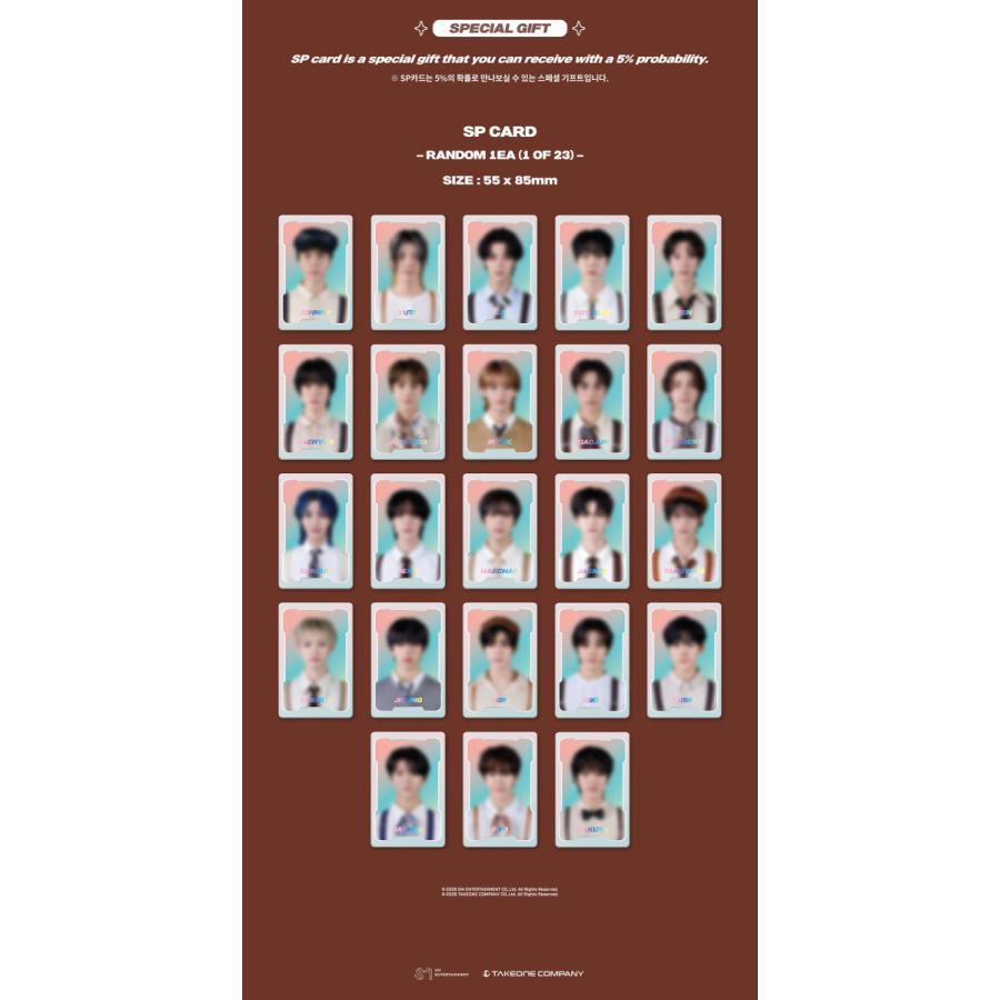 NCT 公式グッズ ZONE COUPON CARD GENTLE MAN ver. エヌシーティー 127