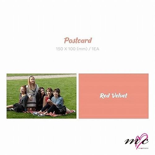 RED VELVET 公式グッズ 【Sticker Coloring Book】 レッド
