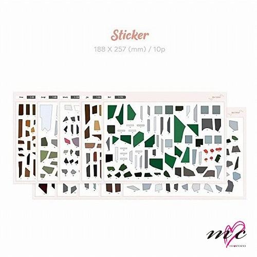 RedVelvet 公式ステッカー RED VELVET 公式グッズ 【Sticker Coloring Book】 レッドベルベット