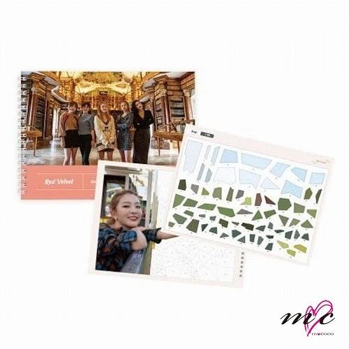 RED VELVET 公式グッズ 【Sticker Coloring Book】 レッド