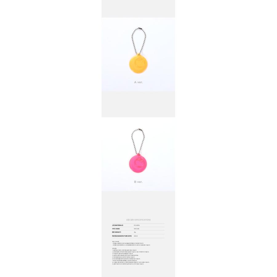 RIIZE 公式グッズ PVC KEY RING (ORANGE / PINK Ver.) 2024 [RIIZE-UP] OFFICIAL ...