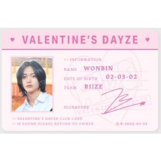 RIIZE 公式グッズ REMOVABLE STICKER + ID CARD SET  / 2024 RIIZE VALENTINE'S DAYZE OFFICIAL MD ライズ  K-POP 韓国｜mcoco｜05