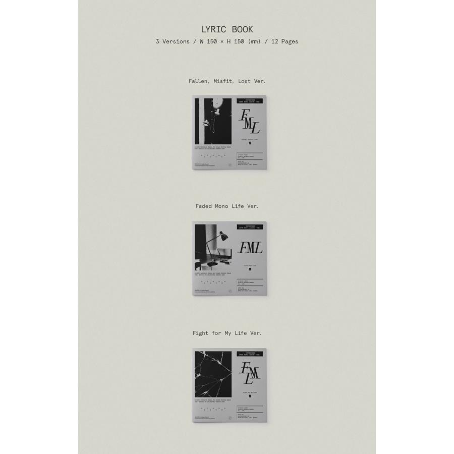 SEVENTEEN 公式グッズ 10th Mini Album "FML" CD アルバム セブンティーン セブチ K-POP 韓国｜mcoco｜08