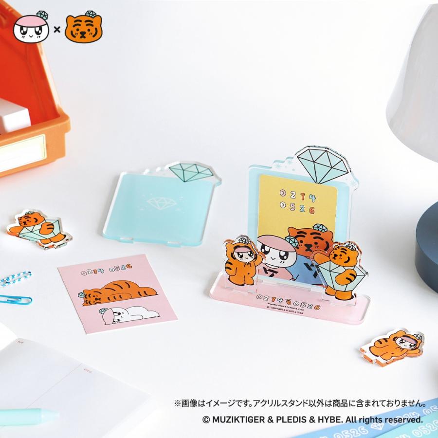 SEVENTEEN 公式グッズ BONGBONGEE x MUZIK TIGER ACRYLIC STAND アクリルスタンド セブンティーン セブチ ボンボンイ ムジクタイガーK-POP 韓国｜mcoco｜12