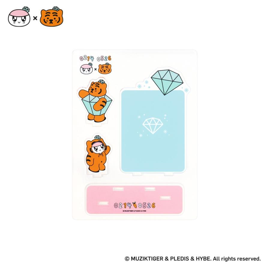 SEVENTEEN 公式グッズ BONGBONGEE x MUZIK TIGER ACRYLIC STAND アクリルスタンド セブンティーン セブチ ボンボンイ ムジクタイガーK-POP 韓国｜mcoco｜13