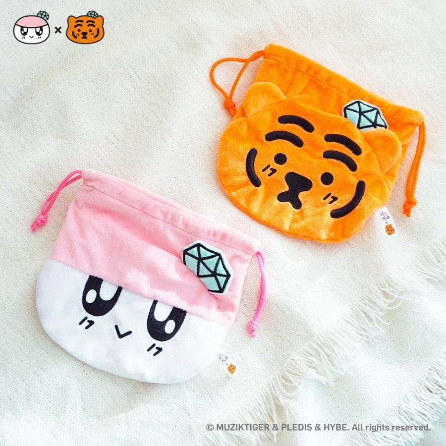 SEVENTEEN 公式グッズ BONGBONGEE x MUZIK TIGER フェイスポーチ SEVENTEEN 公式グッズ BONGBONGEE x MUZIK TIGER フェイスポーチ