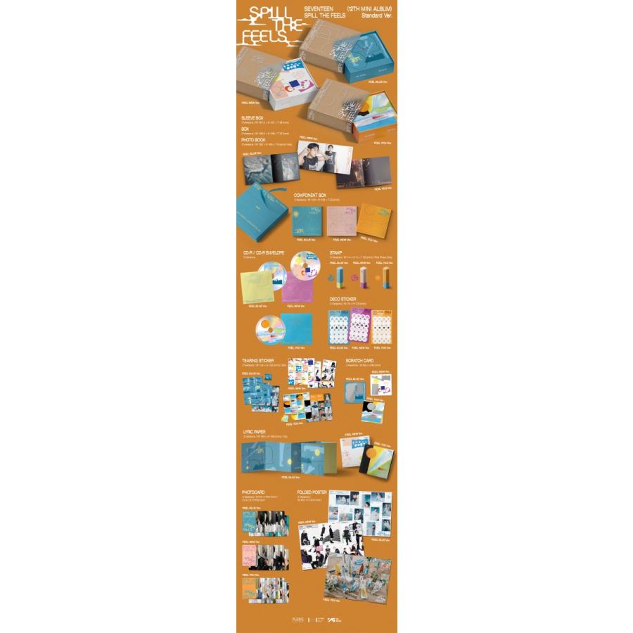 バージョン選択可] SEVENTEEN 公式グッズ SPILL THE FEELS Standard