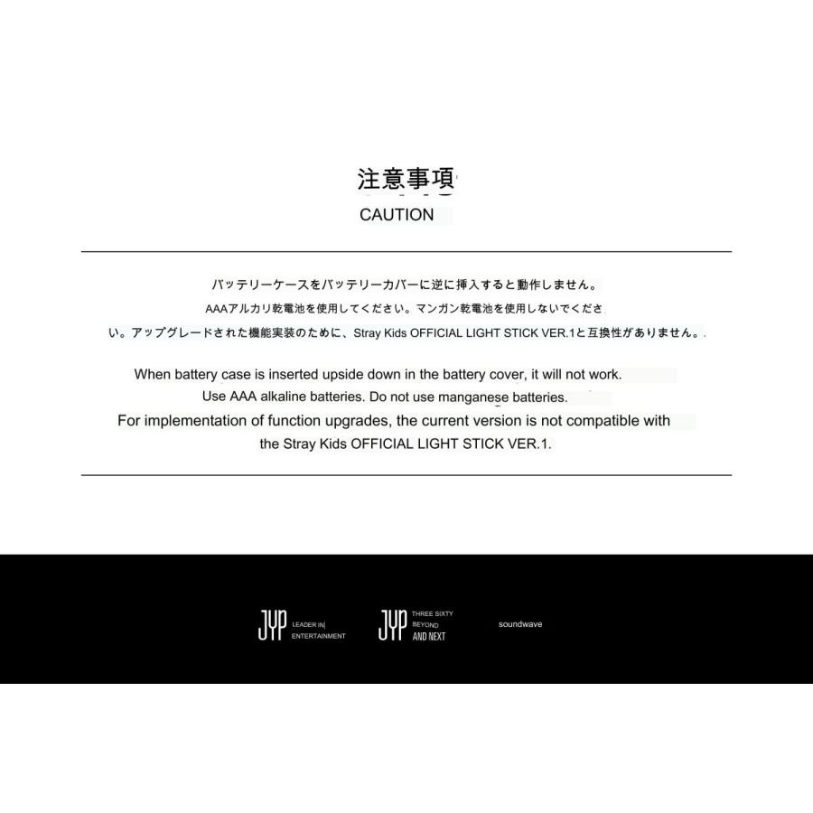 Stray Kids 公式ペンライト Official Light Stick VER.2 Stray Kids 公式ペンライト Official Light Stick VER.2