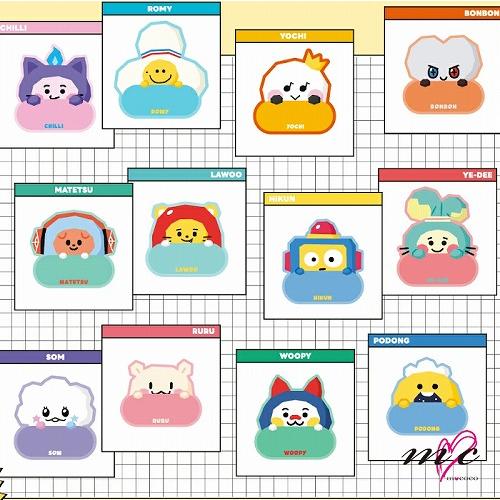 TREASURE TRUZ 公式グッズ NAME PINBADGE トレジャー ネームピンバッチ