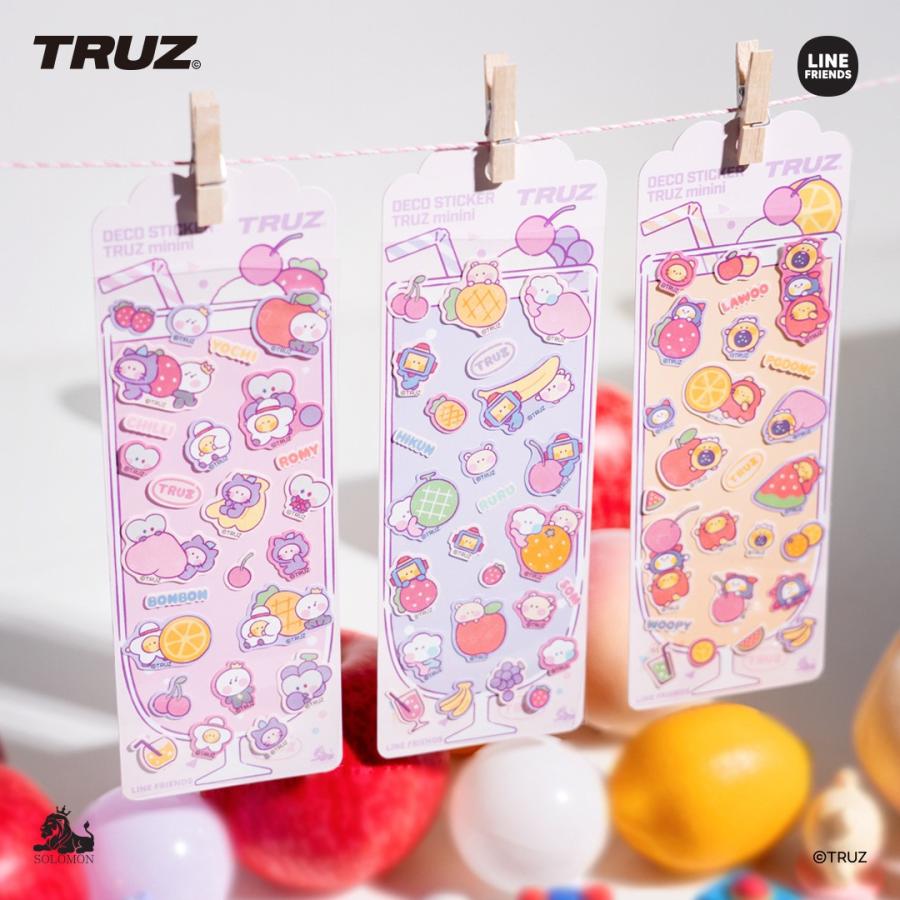 TREASURE TRUZ 公式グッズ minini デコステッカーver.2 DECO STICKER