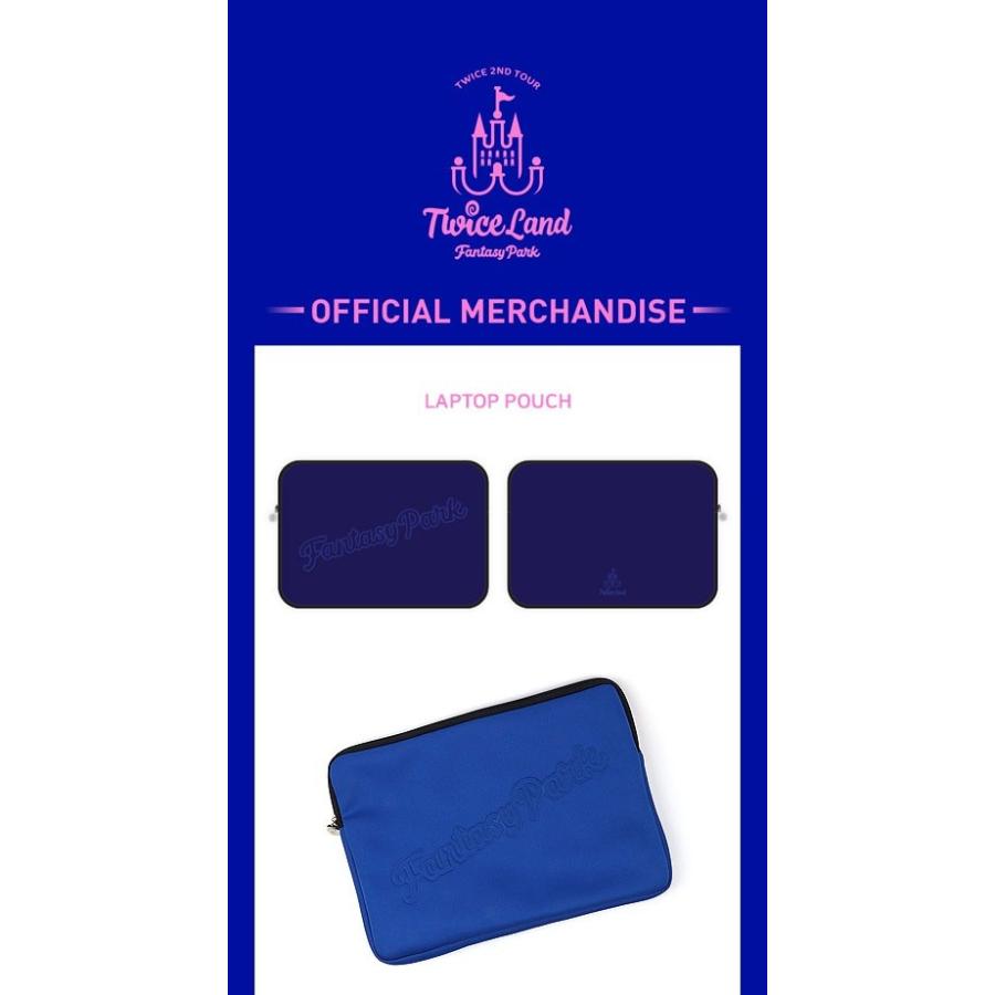 TWICE 公式グッズ LAPTOP POUCH ポーチ / LAND 2ND TOUR | K-POP 韓国