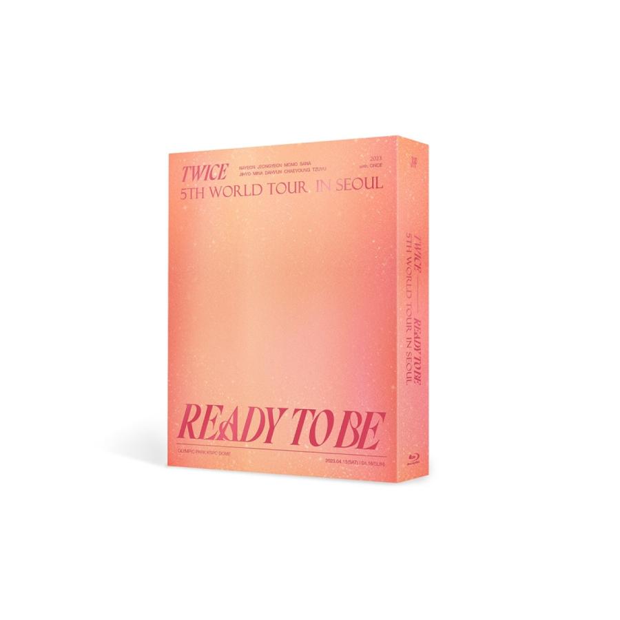 TWICE 公式グッズ 5TH WORLD TOUR [READY TO BE] IN SEOUL Blu-ray